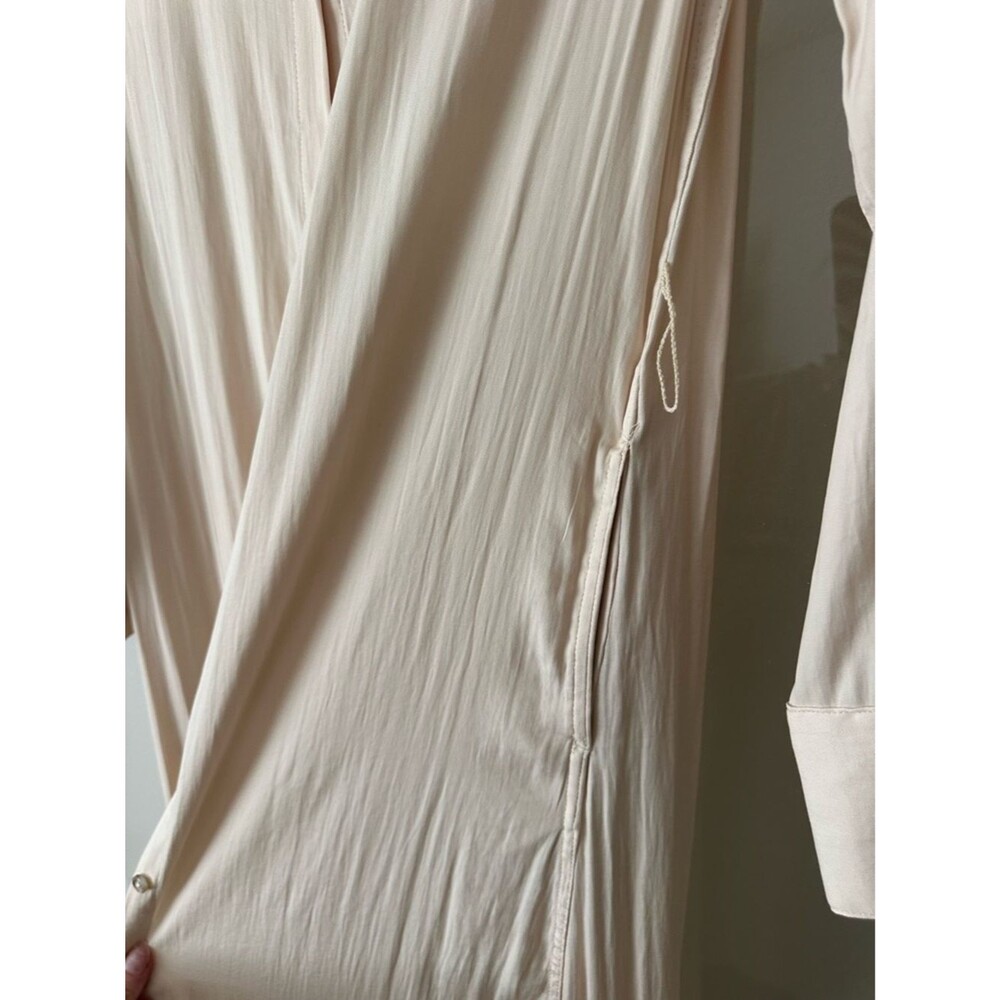 Banana Republic Butter Yellow Cream Shirt Dress - Picture 4 of 4